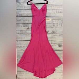 NWT Amoris By CD  Cinderella Divine Pink Formal Prom Dress Floor Length M *READ*